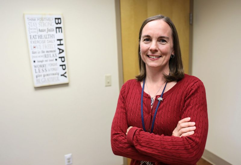 Julie Everett Hill, RN, director of operations at White Mountain Community Health Center. (Photo by Cheryl Senter.)