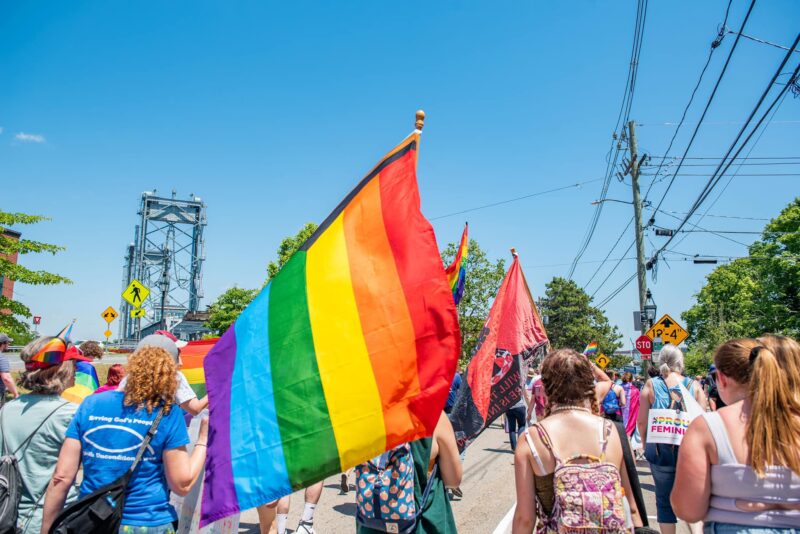 Portsmouth Pride 2022 parade. (Courtesy photo.)