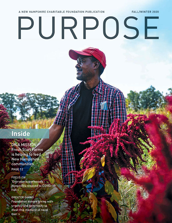 Purpose newsletter, Fall/Winter 2020
